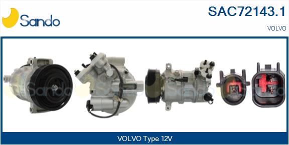 Compressor, air conditioning (SAC72143.1)