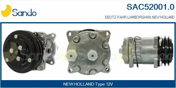 Compressor, air conditioning (SAC52001.0)