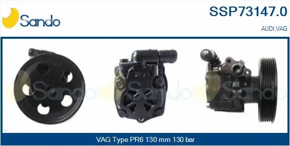 Hydraulic Pump, steering (SSP73147.0)