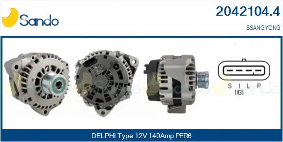 Alternator (2042104.4)