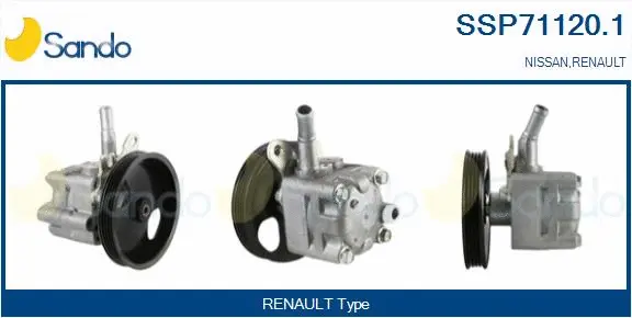 Hydraulic Pump, steering (SSP71120.1)