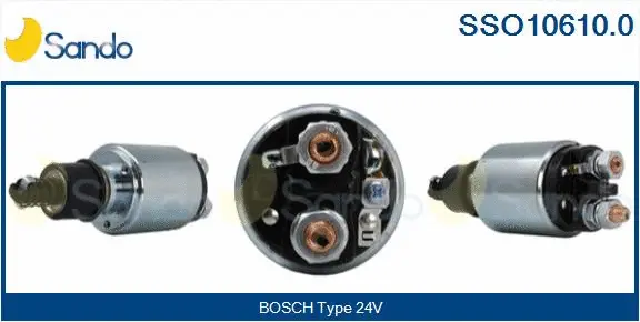 Solenoid Switch, starter (SSO10610.0)