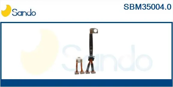 Carbon Brush, starter (SBM35004.0)