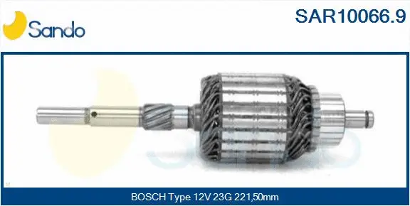 Armature, starter (SAR10066.9)