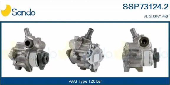 Hydraulic Pump, steering (SSP73124.2)