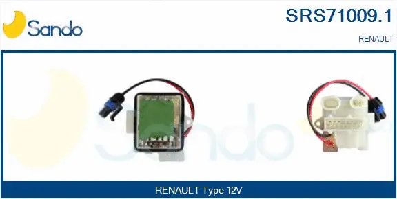 Resistor, interior blower (SRS71009.1)