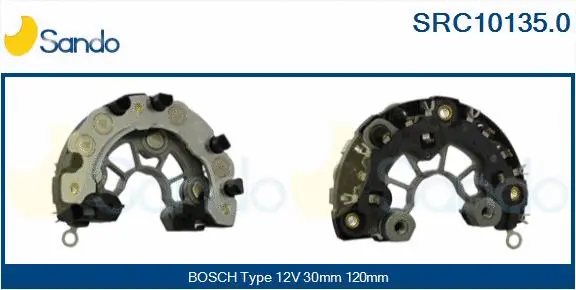 Rectifier, alternator (SRC10135.0)
