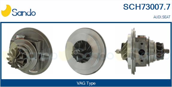 Core assembly, turbocharger (SCH73007.7)