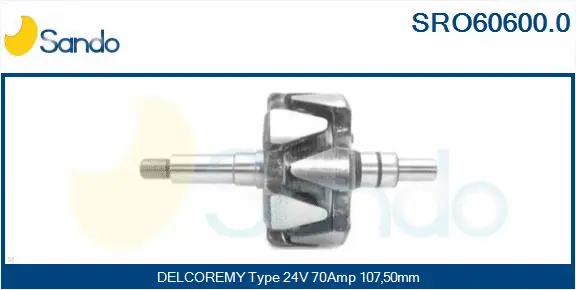 Rotor, alternator (SRO60600.0)