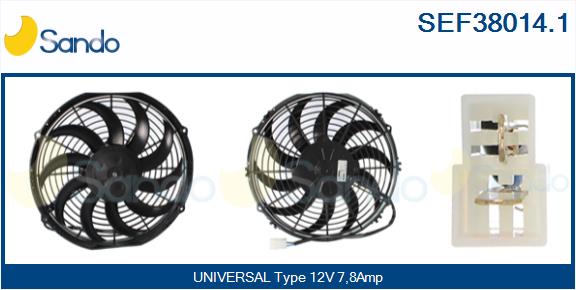Electric Motor, radiator fan (SEF38014.1)