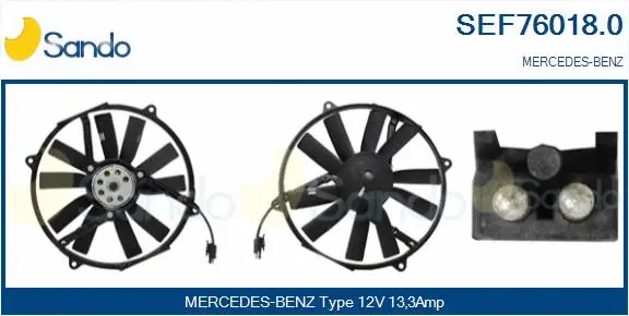 Electric Motor, radiator fan (SEF76018.0)