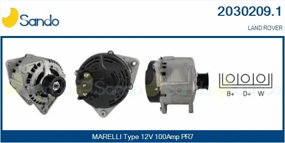 Alternator (2030209.1)