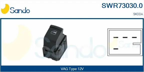 Switch, window regulator (SWR73030.0)