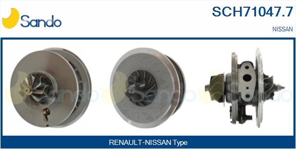 Core assembly, turbocharger (SCH71047.7)