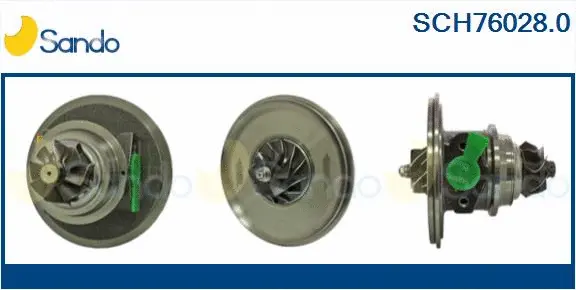 Core assembly, turbocharger (SCH76028.0)