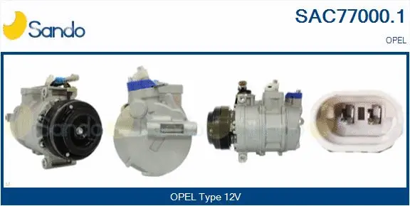 Compressor, air conditioning (SAC77000.1)