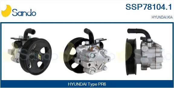 Hydraulic Pump, steering (SSP78104.1)