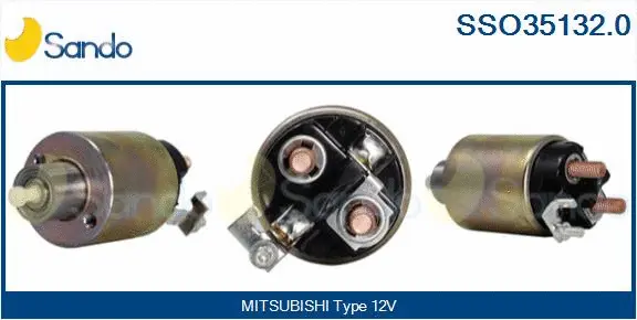 Solenoid Switch, starter (SSO35132.0)