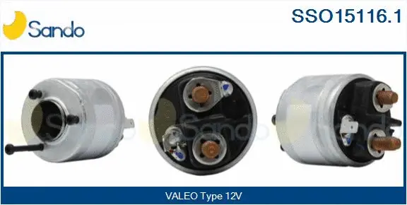 Solenoid Switch, starter (SSO15116.1)