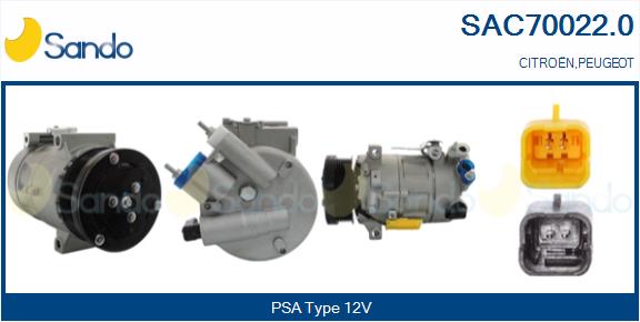 Compressor, air conditioning (SAC70022.0)