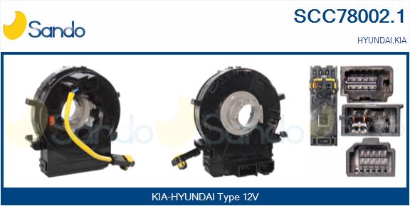 Clockspring, airbag (SCC78002.1)