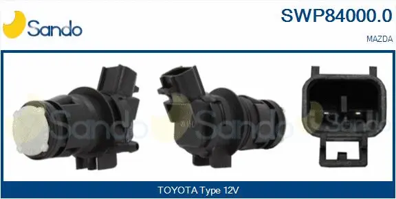 Washer Fluid Pump, window cleaning (SWP84000.0)