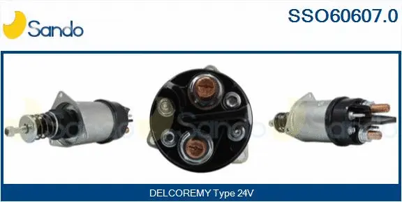 Solenoid Switch, starter (SSO60607.0)