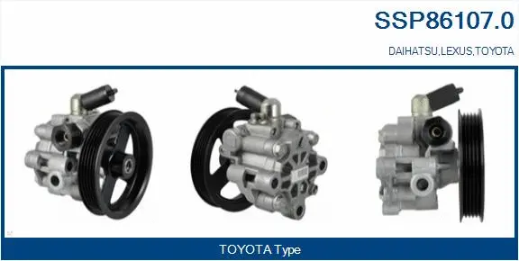 Hydraulic Pump, steering (SSP86107.0)