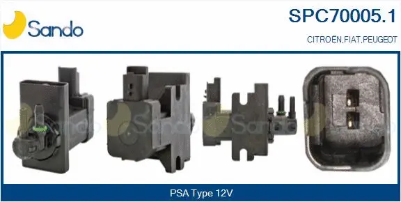 Pressure Converter, exhaust control (SPC70005.1)
