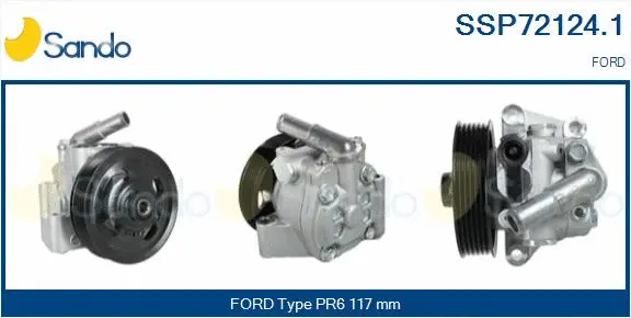 Hydraulic Pump, steering (SSP72124.1)