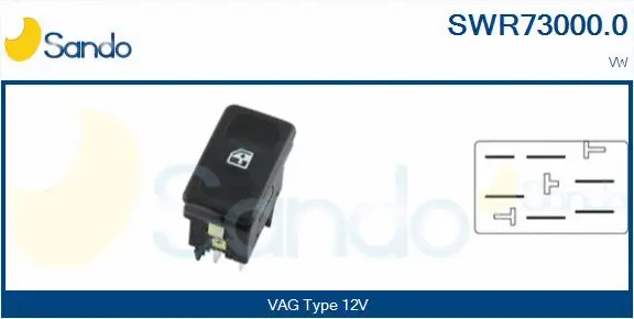 Switch, window regulator (SWR73000.0)