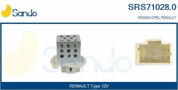 Resistor, interior blower (SRS71028.0)
