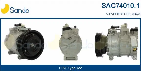 Compressor, air conditioning (SAC74010.1)