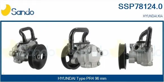 Hydraulic Pump, steering (SSP78124.0)