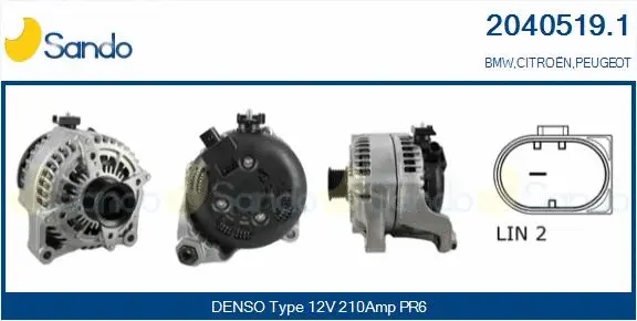 Alternator (2040519.1)