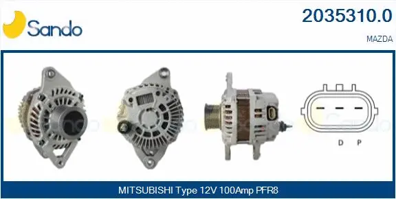 Alternator (2035310.0)