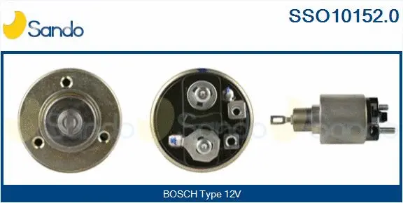 Solenoid Switch, starter (SSO10152.0)
