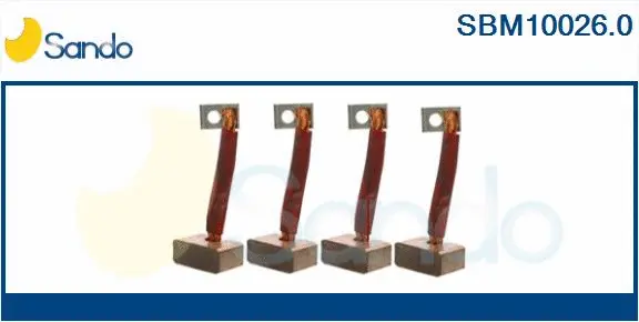 Carbon Brush, starter (SBM10026.0)