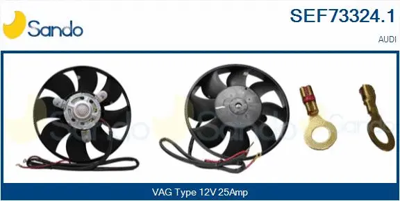 Fan, engine cooling (SEF73324.1)