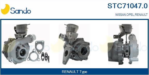 Charger, charging (supercharged/turbocharged) (STC71047.0)