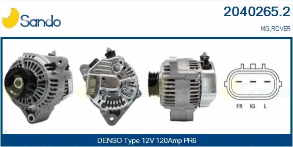 Alternator (2040265.2)