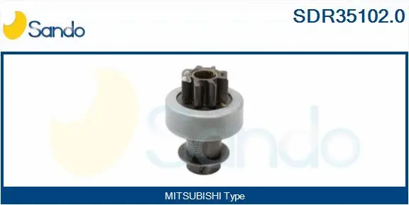 Pinion, starter (SDR35102.0)