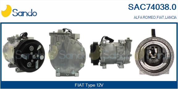 Compressor, air conditioning (SAC74038.0)
