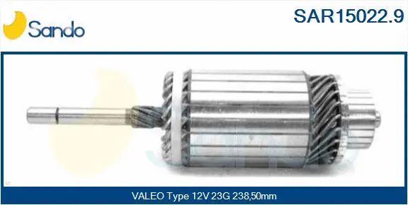 Armature, starter (SAR15022.9)