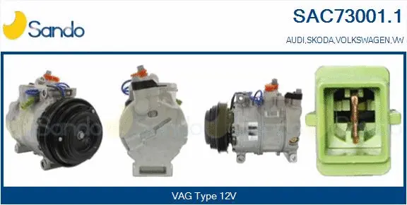 Compressor, air conditioning (SAC73001.1)