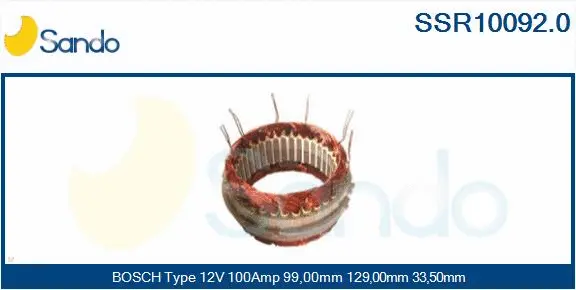 Stator, alternator (SSR10092.0)