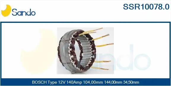 Stator, alternator (SSR10078.0)