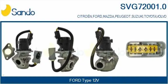 EGR Valve (SVG72001.0)