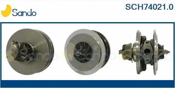 Core assembly, turbocharger (SCH74021.0)