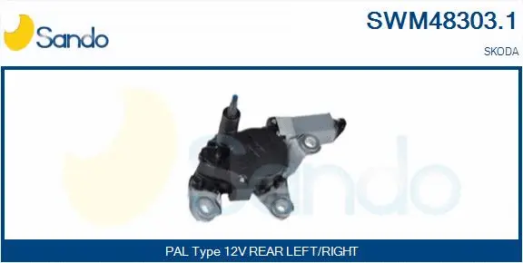Wiper Motor (SWM48303.1)